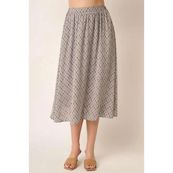 Other - Mittoshop Printed Midi Skirt